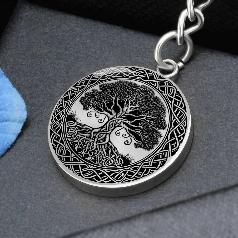 Celtic Tree Of Life Keychain