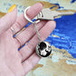 Moon and Rabbit Keychain