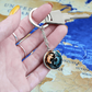 Yin Yang Rabbit Keychain