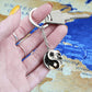 Sun and Moon Keychain
