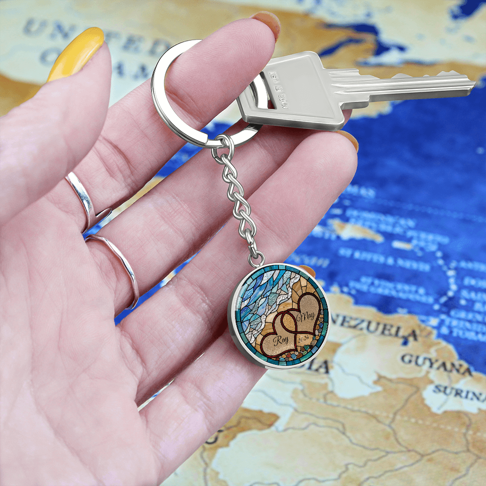 Beach Keychain - Ocean Charm Pendant Jewelry