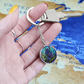 Larkspur Keychain