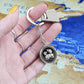 Dog and Rat Keychain - Couples Chinese Zodiac Animal Pendant Jewelry