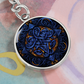 Blue Celtic Knot Keychain - Romantic Pendant Jewelry