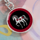 Horse Keychain Chinese Zodiac Animal Pendant Jewelry