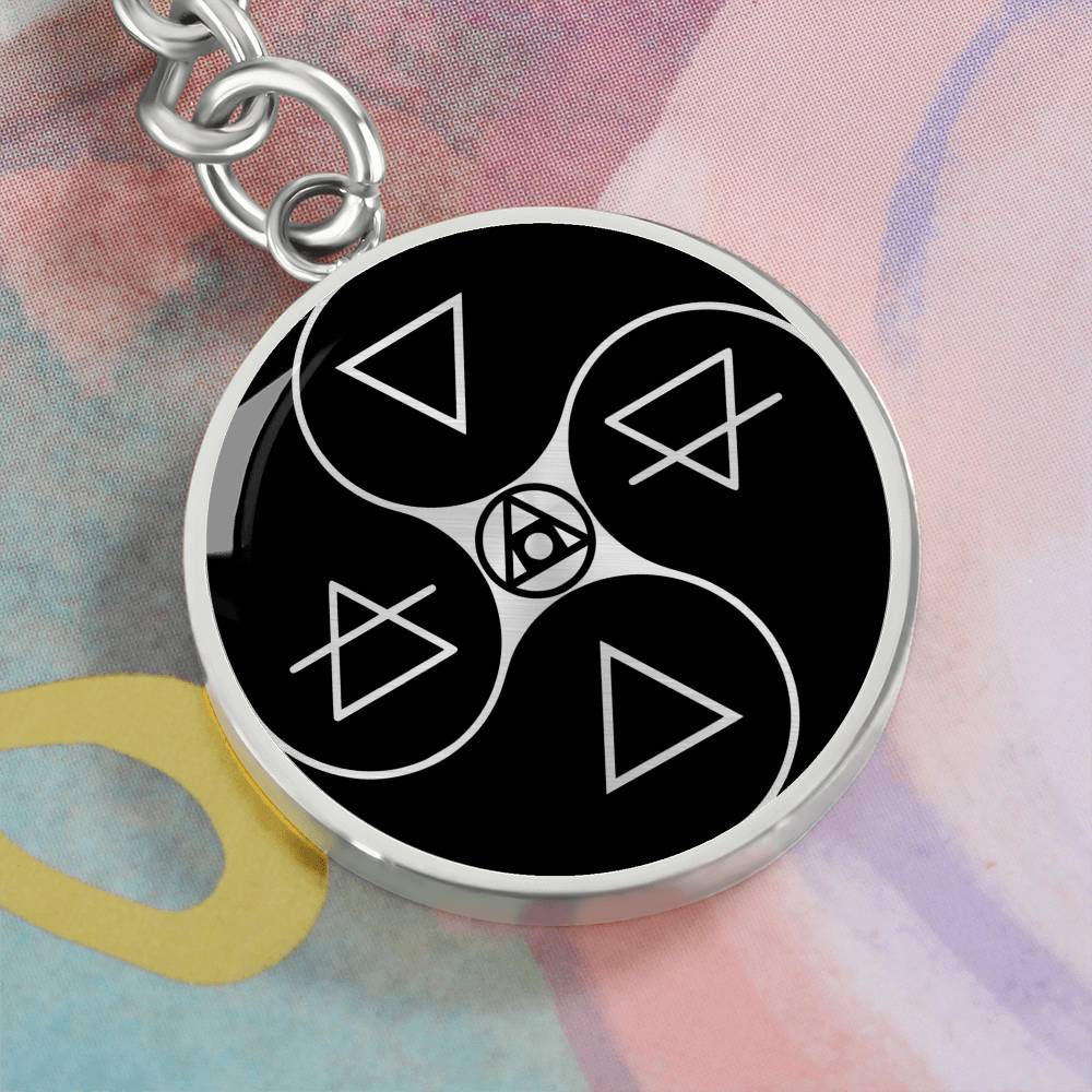 Alchemy Keychain - Philosopher's Stone Jewelry
