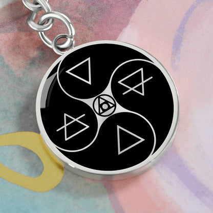 Alchemy Keychain - Philosopher's Stone Jewelry
