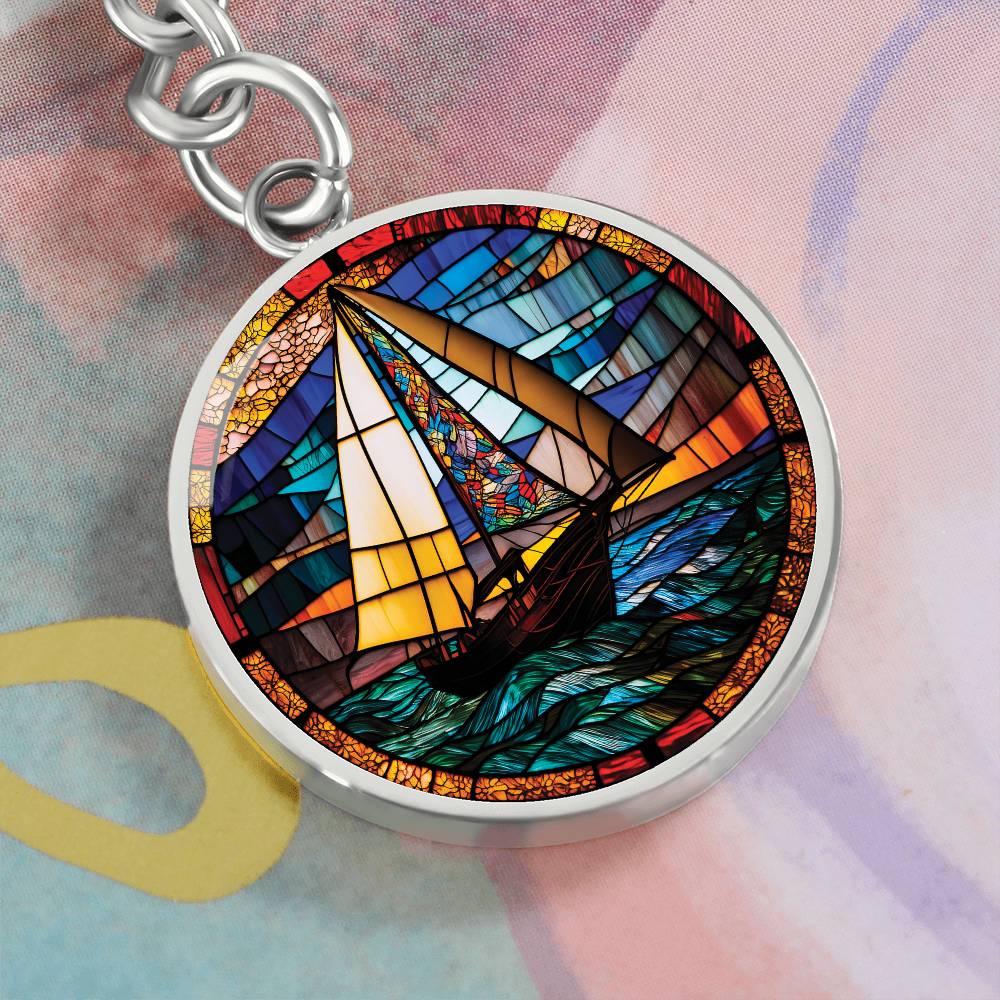 Sailboat Keychain