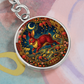 Year of The Rabbit Keychain - Chinese Zodiac Animal Charm Pendant Jewelry