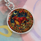 Year of The Ox Keychain - Chinese Zodiac Animal Charm Pendant Jewelry
