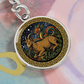 Dragon & Goat Keychain - Couples Chinese Zodiac Animal Pendant Jewelry