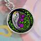 Easter Egg Keychain Purple