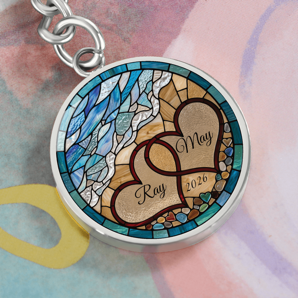 Beach Keychain - Ocean Charm Pendant Jewelry