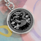 Dragon & Snake Keychain - Couples Chinese Zodiac Animal Pendant Jewelry