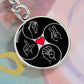 Love Sign Language Keychain