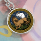 Rat and Horse Keychain - Couples Chinese Zodiac Animal Pendant Jewelry