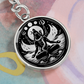 Lord Shiva Keychain - Balance Charm Pendant