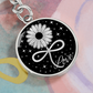 Infinity Daisy Keychain