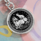 Goat and Horse Keychain - Couples Chinese Zodiac Animal Pendant Jewelry