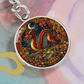 Year of The Dragon Keychain - Chinese Zodiac Animal Charm Pendant Jewelry