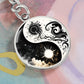 Sun and Moon Keychain