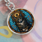 Cat Keychain - Vietnamese Zodiac Animal Jewelry