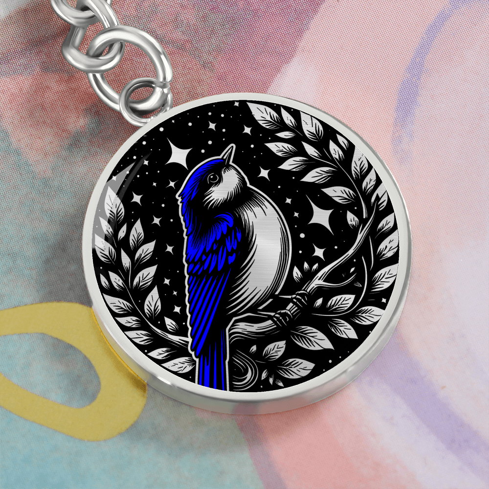 Bluebird Keychain