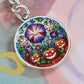 Halloween Morning Glory Keychain