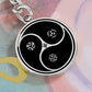 Celtic Yin Yang Keychain