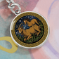 Horse & Goat Keychain - Couples Chinese Zodiac Animal Pendant Jewelry