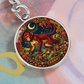 Year of The Monkey Keychain - Chinese Zodiac Animal Charm Pendant Jewelry