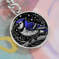 Blue Jay Keychain