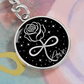 Infinity Rose Keychain