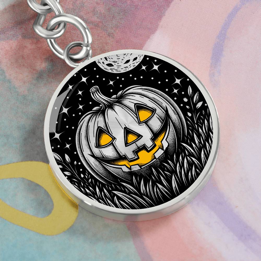 Jack O Lantern Keychain