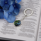 Nature & Circuit Yin Yang Pendant Keychain