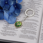 Lily of the Valley Keychain