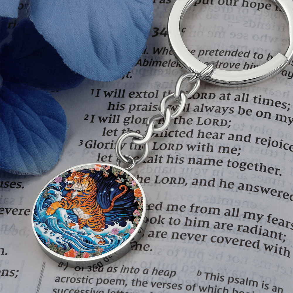 Tiger Keychain - Chinese Zodiac Pendant Jewelry