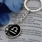 Libra Zodiac Pendant Keychain