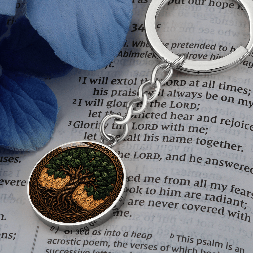 Tree of Life Keychain, Heartfelt Gift for Growth, Strength & Renewal