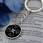 Alchemy Keychain - Philosopher's Stone Jewelry