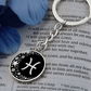 Pisces Zodiac Keychain