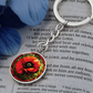 Poppy Keychain