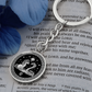 Snake & Horse Keychain - Couples Chinese Zodiac Animal Jewelry