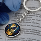Capricorn Goat Keychain - Zodiac Pendant Jewelry