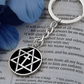 Magen Cross Keychain, Meaningful Symbol of Faith & Heritage