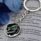 Dragon Keychain, Jade Dragon Personalized Keychain, Green Dragon Pendant Keychain, Dragon Jewelry Gift For Her or Him, Dragon Keychain Charm