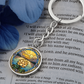 Water Lily Keychain