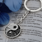 Sun and Moon Keychain