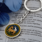 Horse and Horse Keychain - Couples Chinese Zodiac Animal Pendant Jewelry