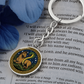 Snake and Horse Keychain - Couples Chinese Zodiac Animal Pendant Jewelry